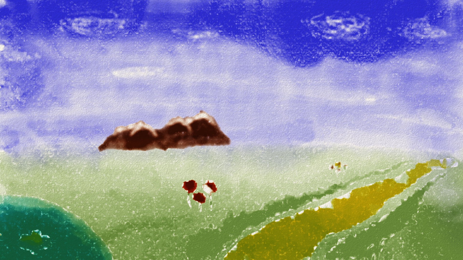 Art therapy background